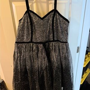 Modcloth Black and White Formal Dress